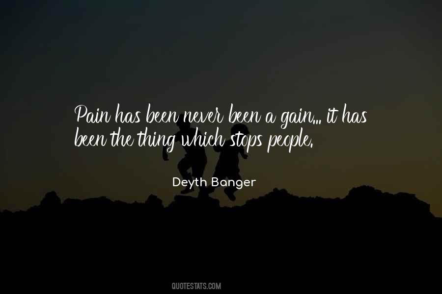 Pain Never Stops Quotes #923113