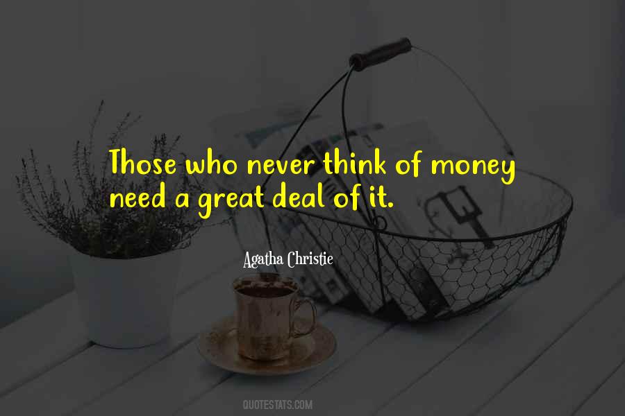 Need Money Quotes #25722