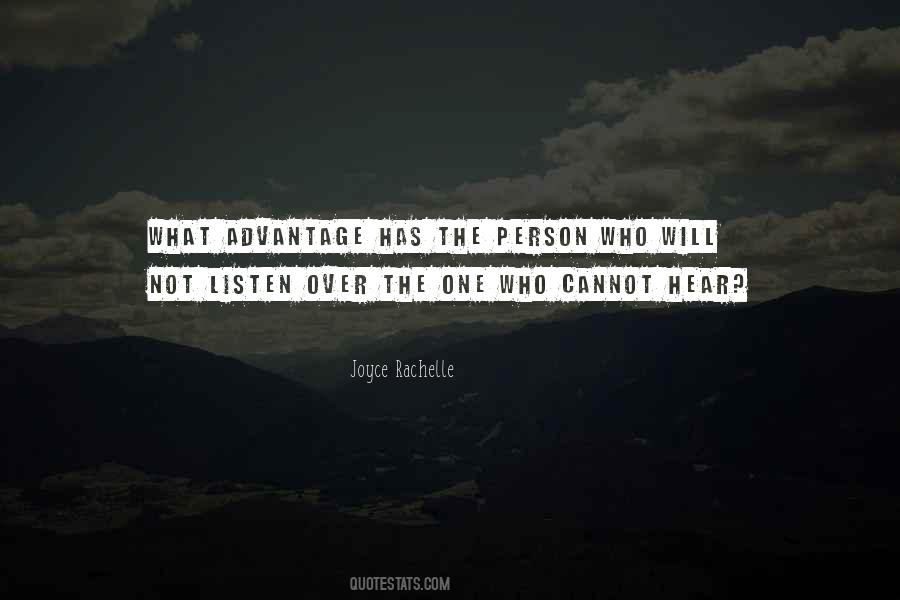 1 Listen Person Quotes #193358