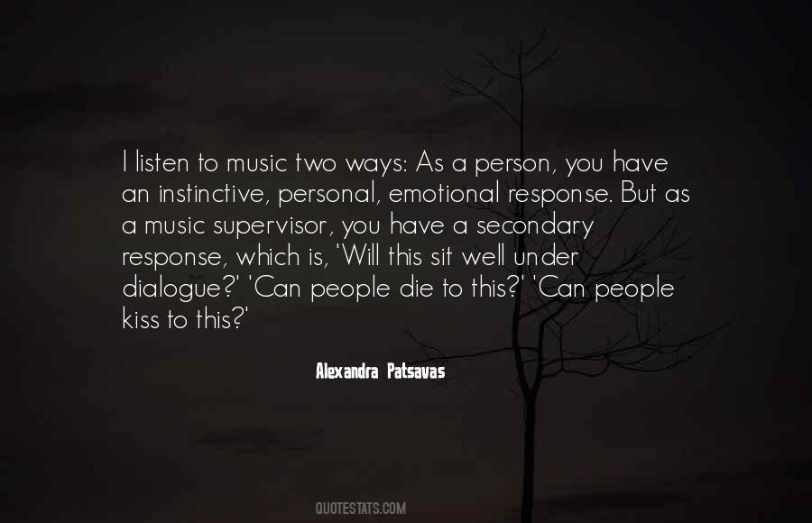 1 Listen Person Quotes #253976