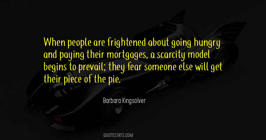 Fear And Scarcity Quotes #1412663