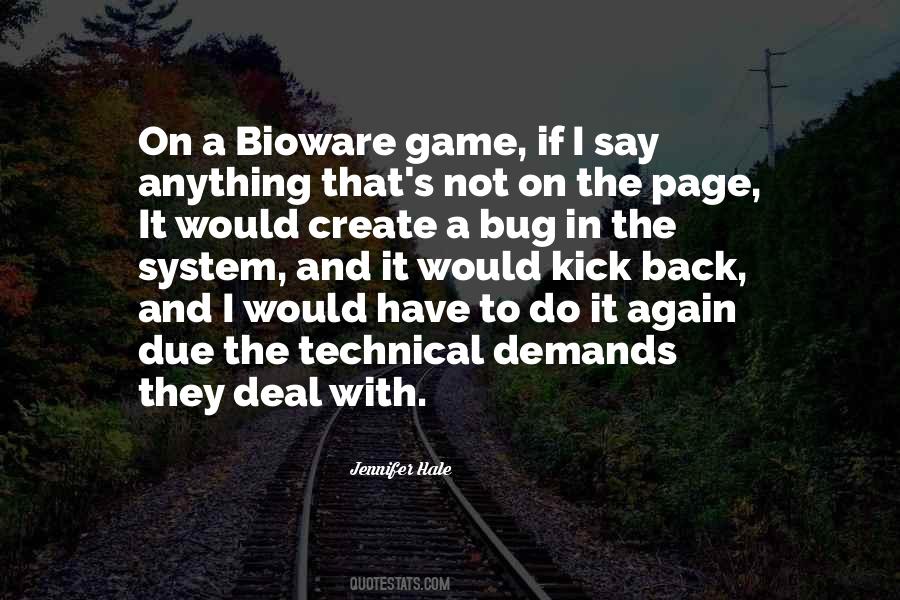 Bioware Quotes #367807