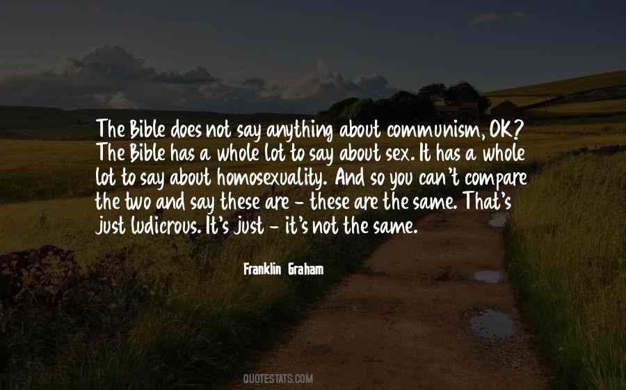 Bible Homosexuality Quotes #1393259