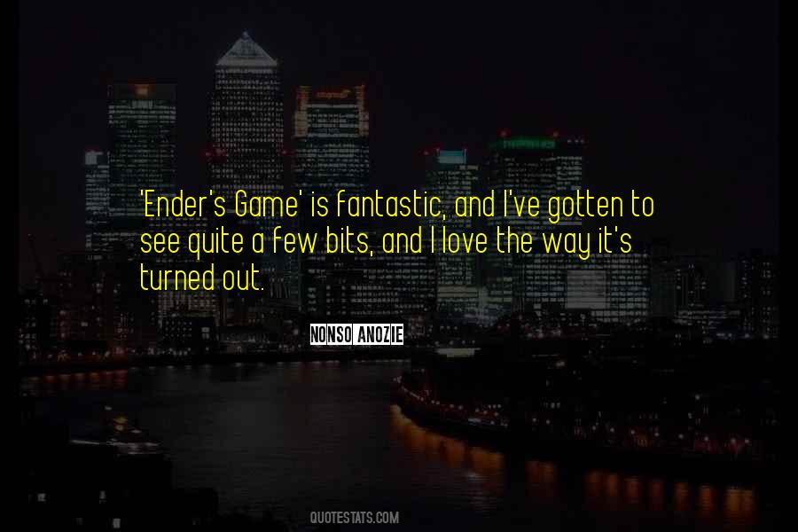 Ender S Game Quotes #660437