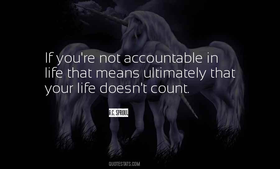 Not Accountable Quotes #1627079