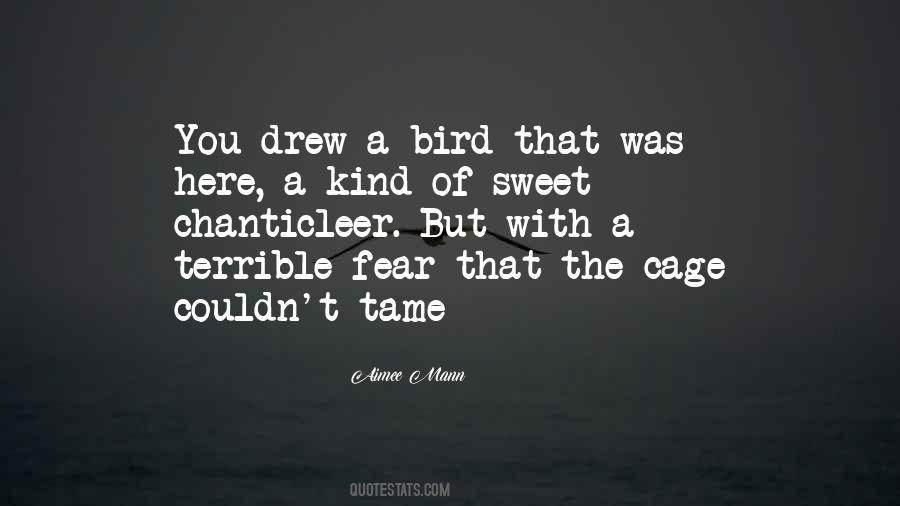 Bird Out Of Cage Quotes #260648