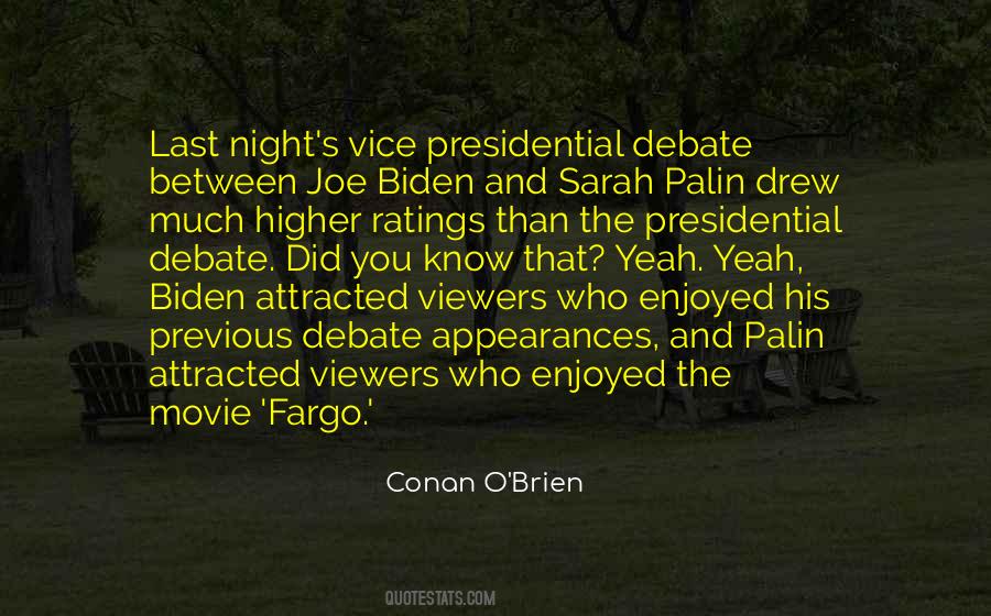 Joe Biden Debate Quotes #786793