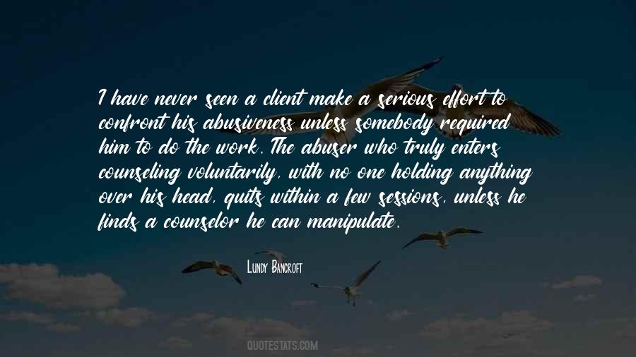 Lundy Bancroft Why Does He Do That Quotes #183075
