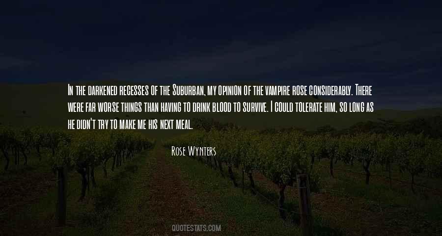 Vampire Apocalypse Quotes #531051