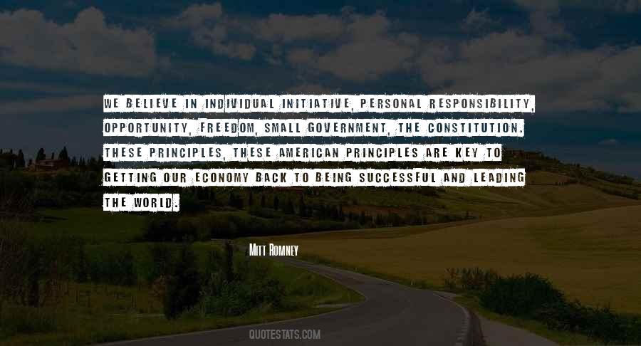 Opportunity And Responsibility Quotes #1437490