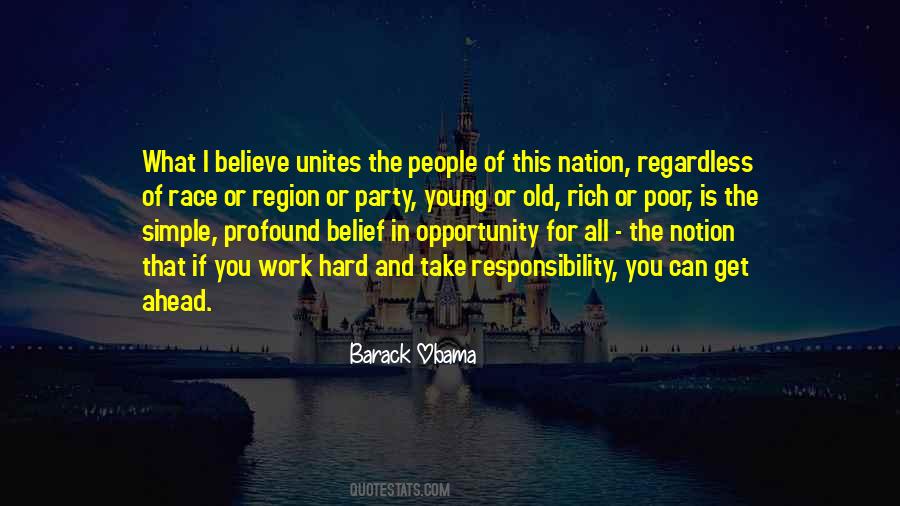 Opportunity And Responsibility Quotes #529563