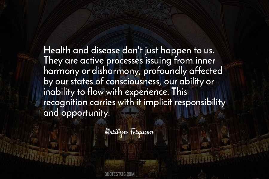 Opportunity And Responsibility Quotes #827402