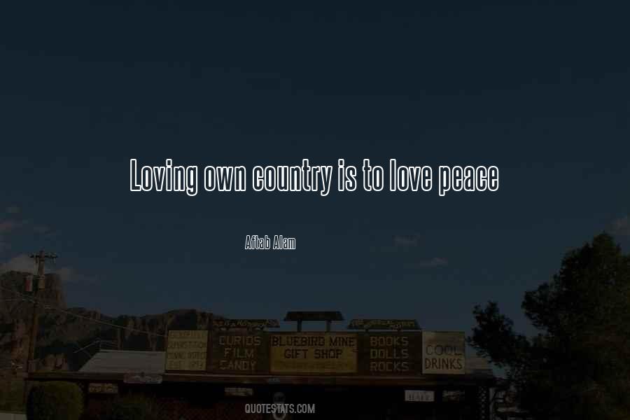 Quotes About Loving Your Country #1270820