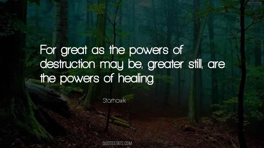 Greater Healing Quotes #156651