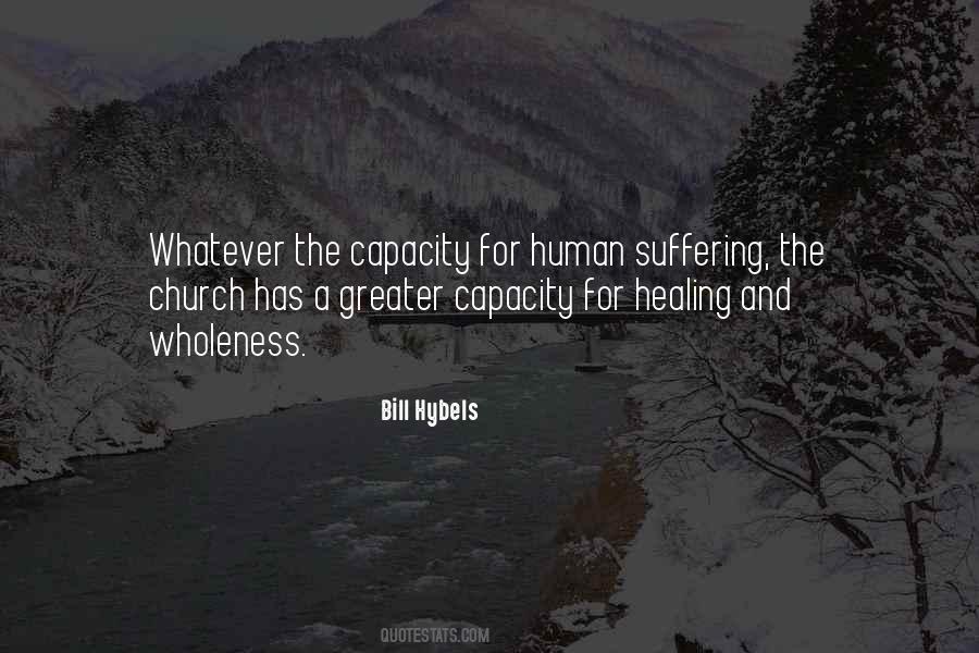 Greater Healing Quotes #18791