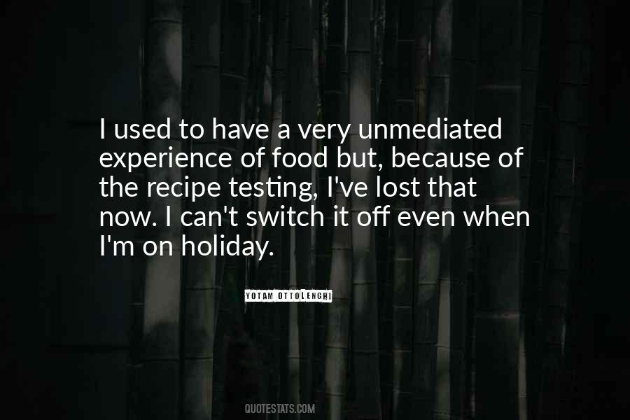 Food Recipe Quotes #1611792