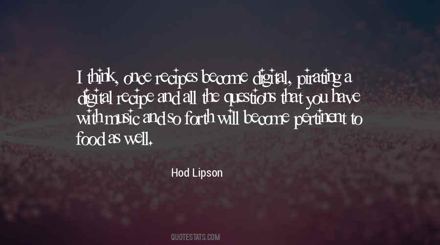 Food Recipe Quotes #197262