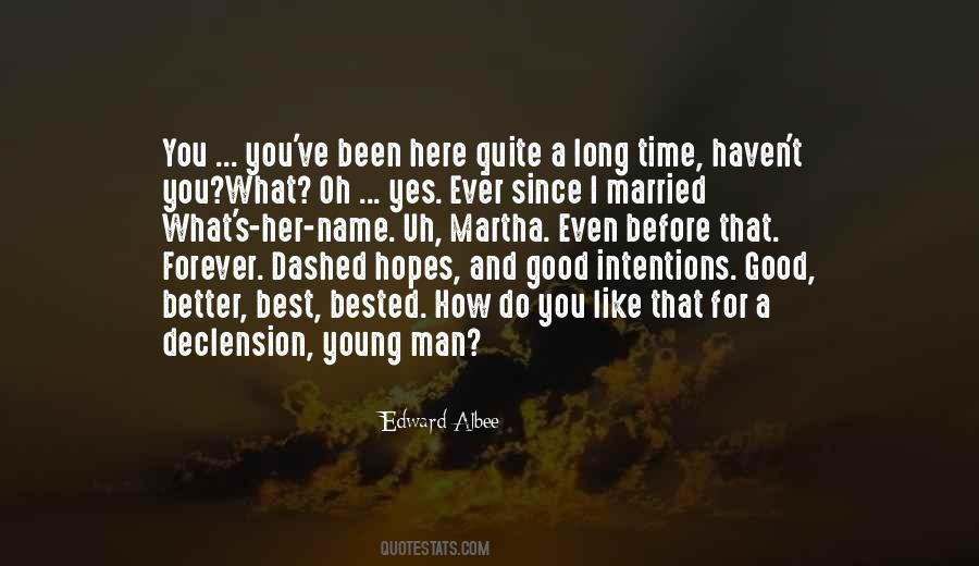 How Long Is Forever Quotes #205759