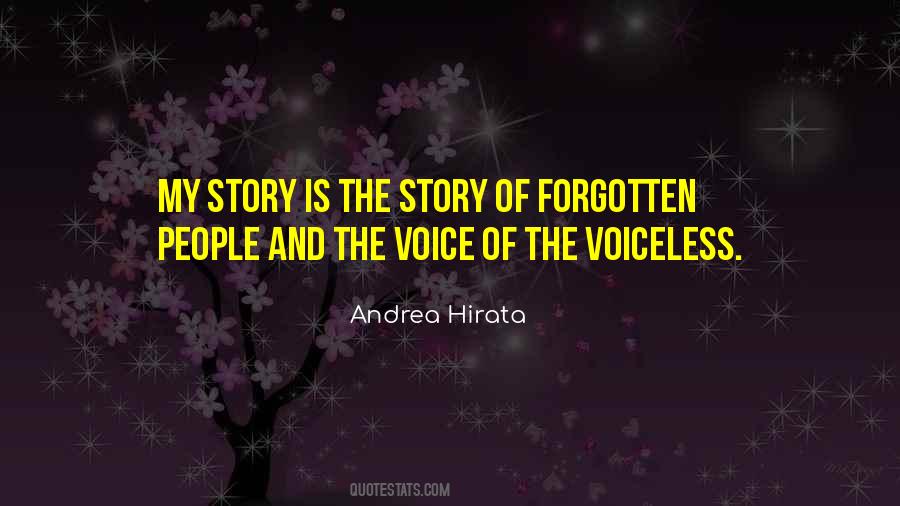 Voice For Voiceless Quotes #898022