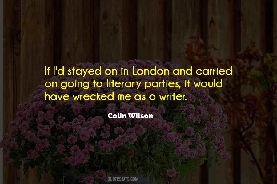 Literary London Quotes #1814597