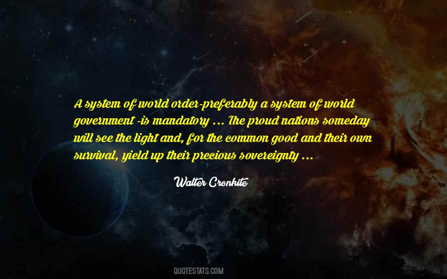 World Government Quotes #1012120