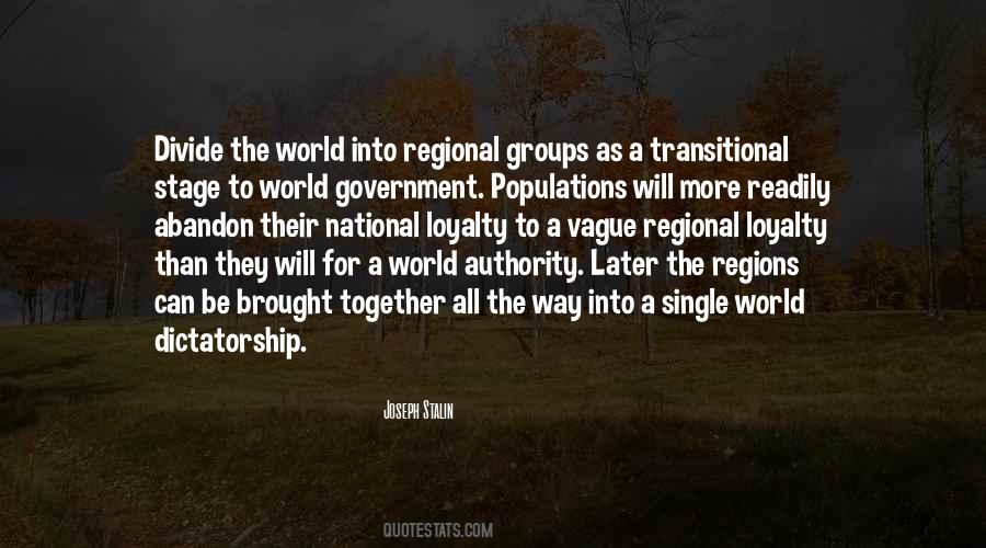 World Government Quotes #1209165