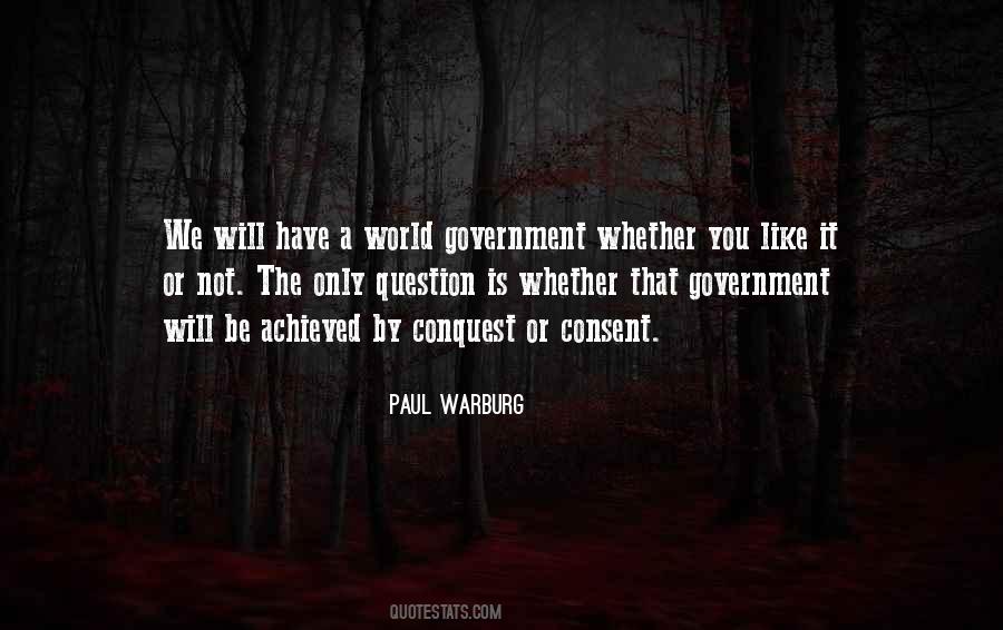 World Government Quotes #346069