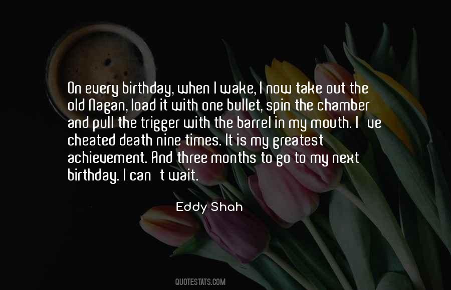 Birthday Death Quotes #1655865