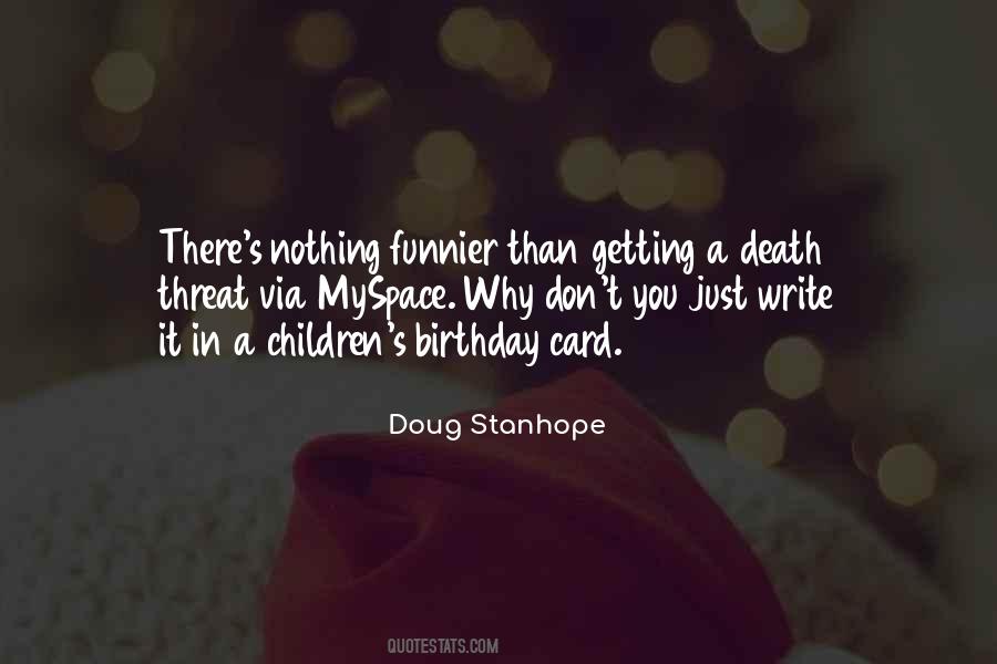 Birthday Death Quotes #402595