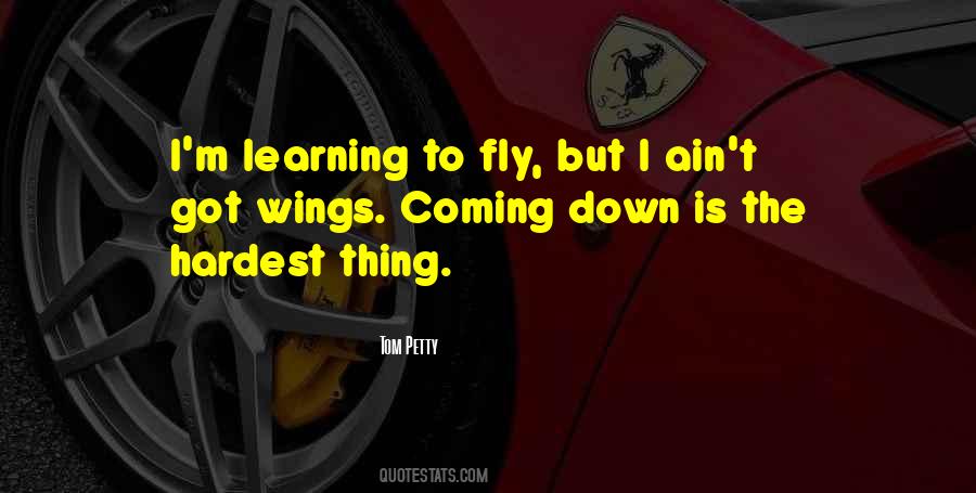 Learning How To Fly Quotes #540021