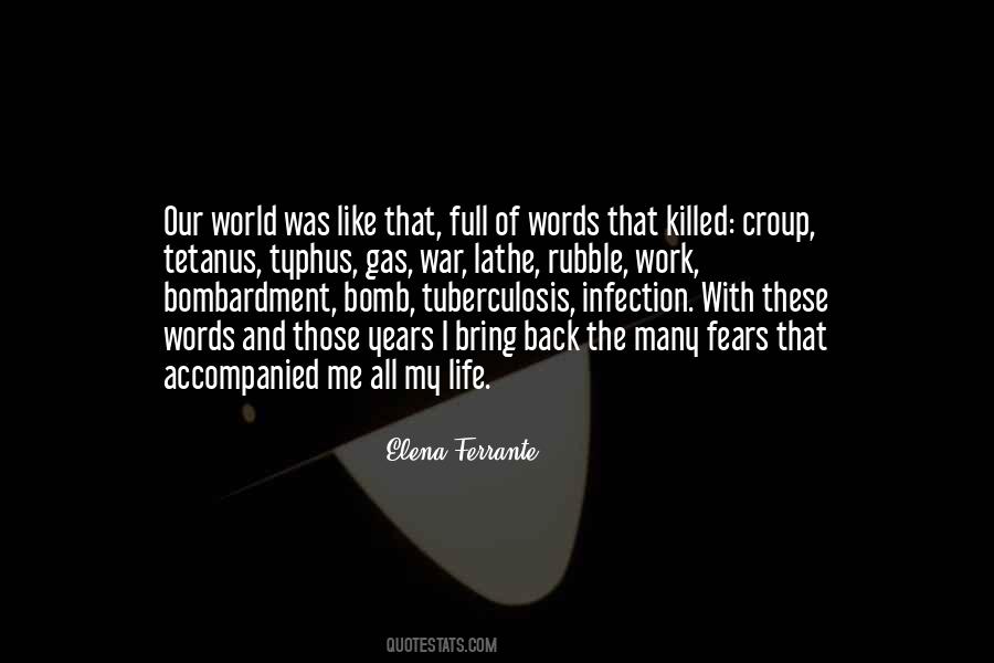Bomb The World Quotes #892145