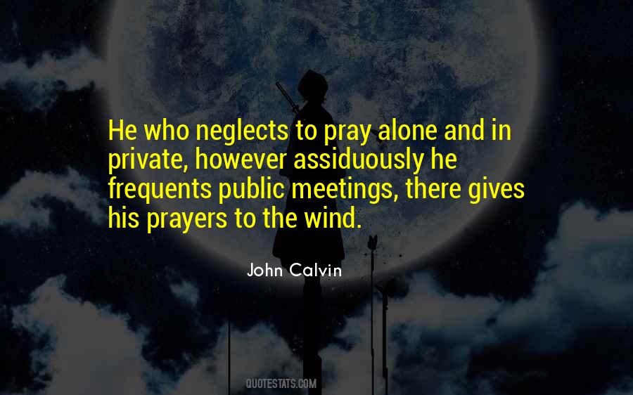 Prayer Meetings Quotes #225974