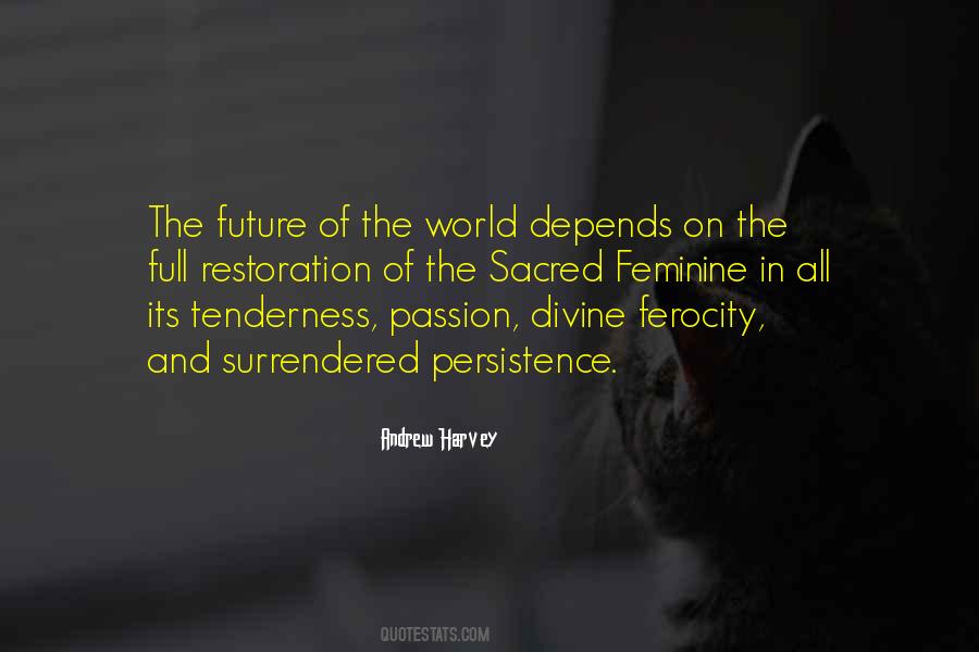 Feminine Sacred Quotes #193744