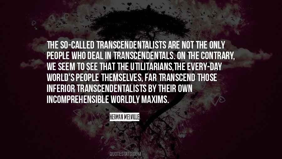 Utilitarians 7 Quotes #30911