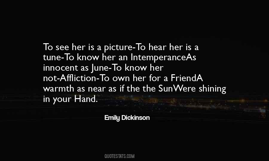 Sun Is Shining Quotes #1274917