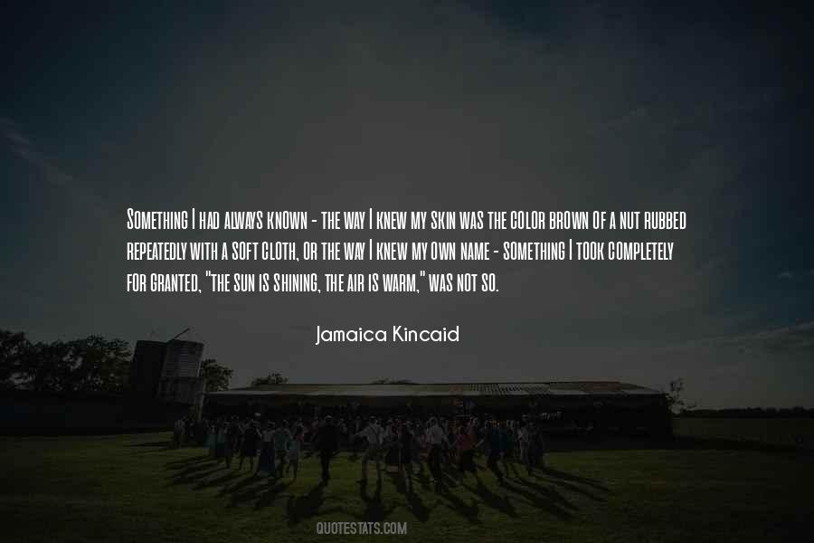 Sun Is Shining Quotes #601085