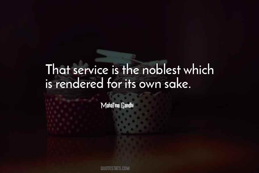 Service Rendered Quotes #893554