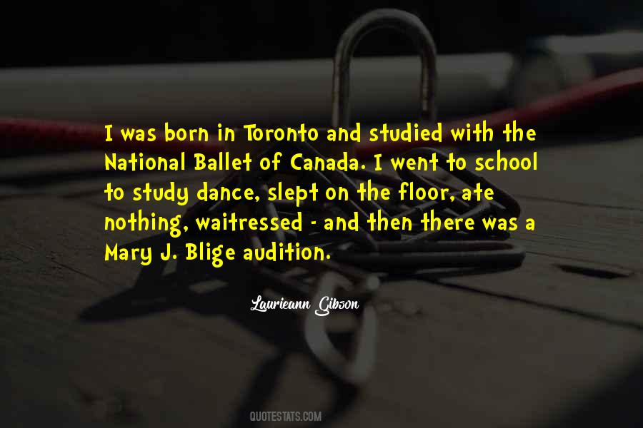 Ballet School Quotes #118353