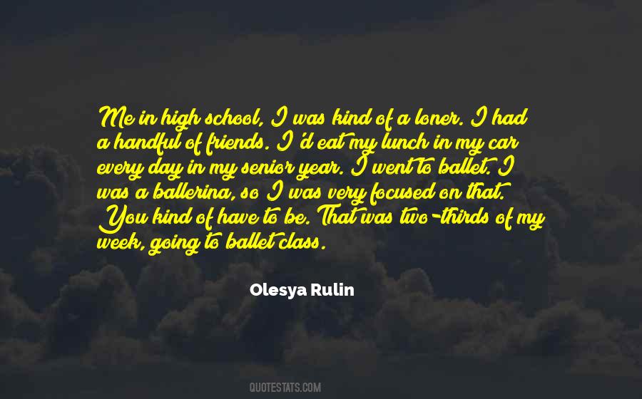 Ballet School Quotes #293321