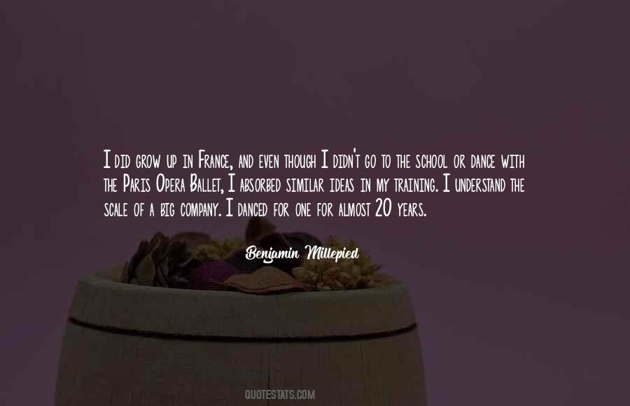 Ballet School Quotes #488744