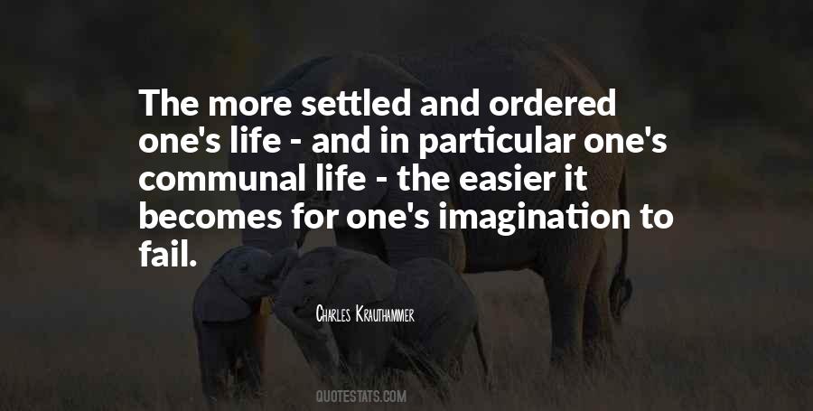 Communal Life Quotes #93020