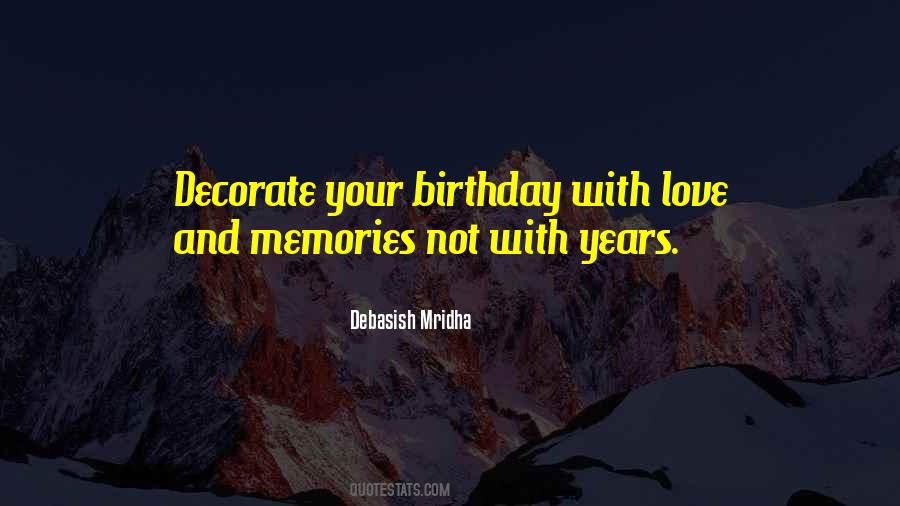 Birthday With Love Quotes #1044224