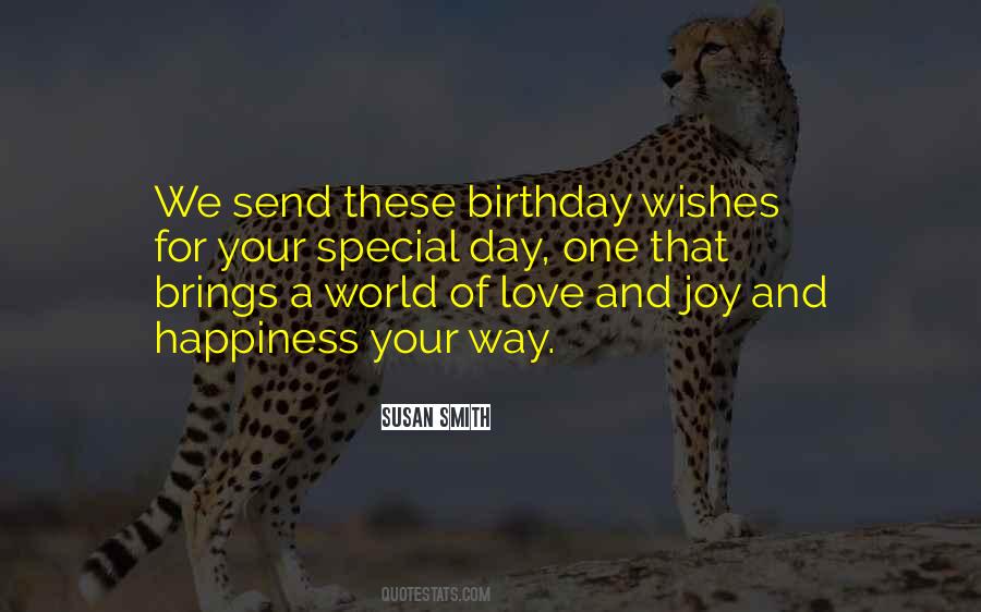 Birthday With Love Quotes #188050