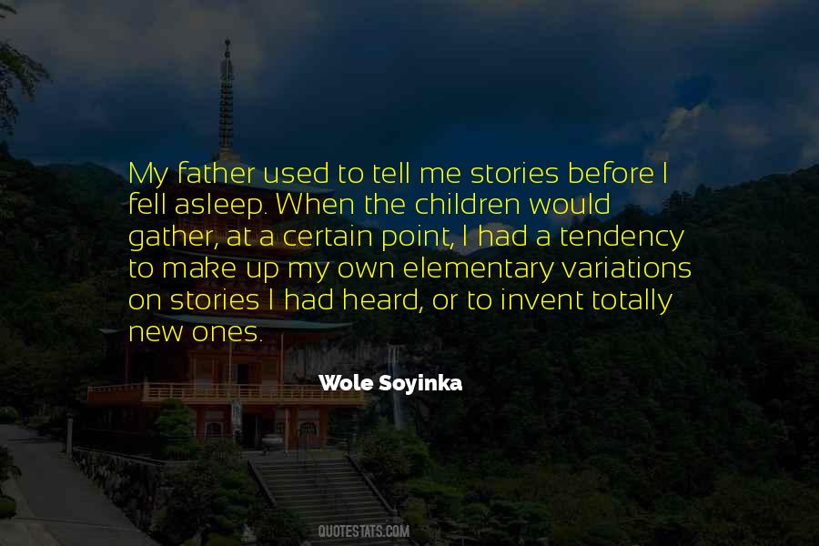 Father Stories Quotes #132692