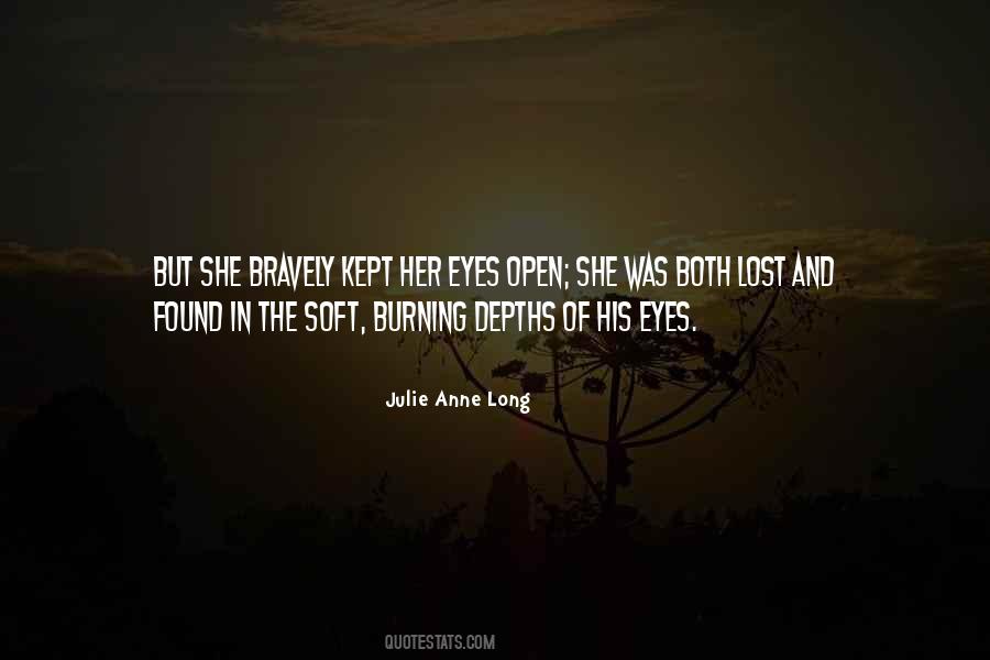 Love When Your Eyes Are Open Quotes #340545