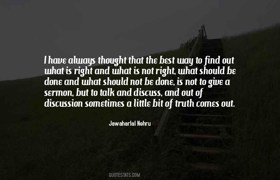 Bit Of Truth Quotes #1636700