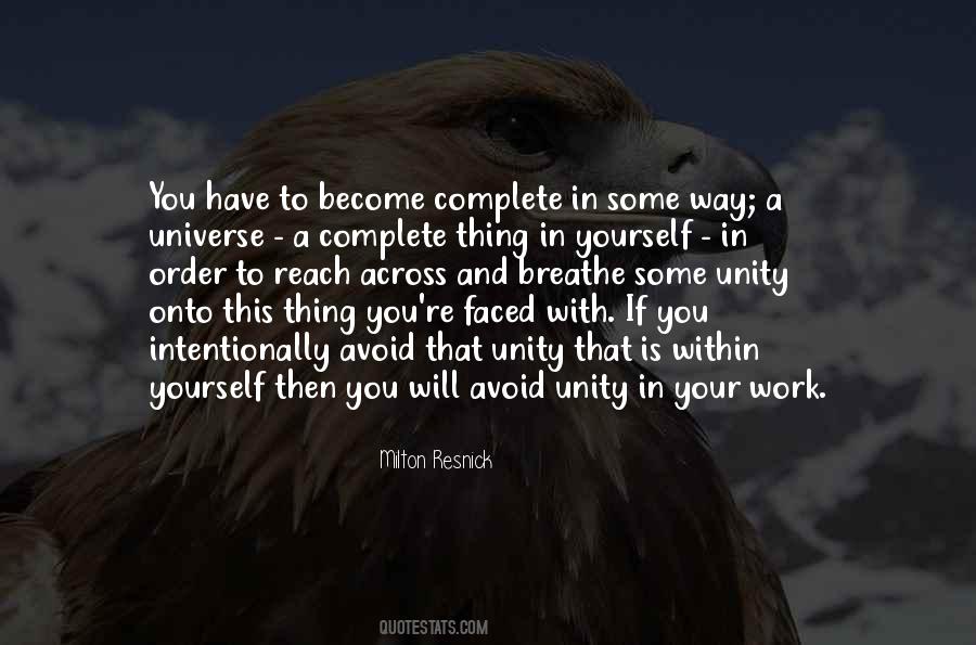 Complete Yourself Quotes #997038