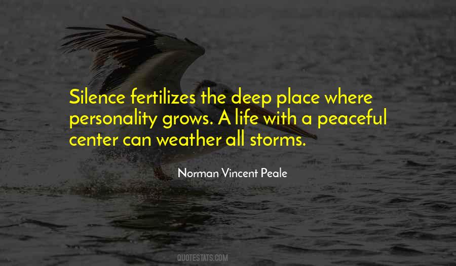 A Peaceful Place Quotes #1123325
