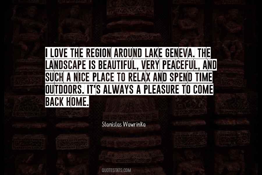 A Peaceful Place Quotes #1378242