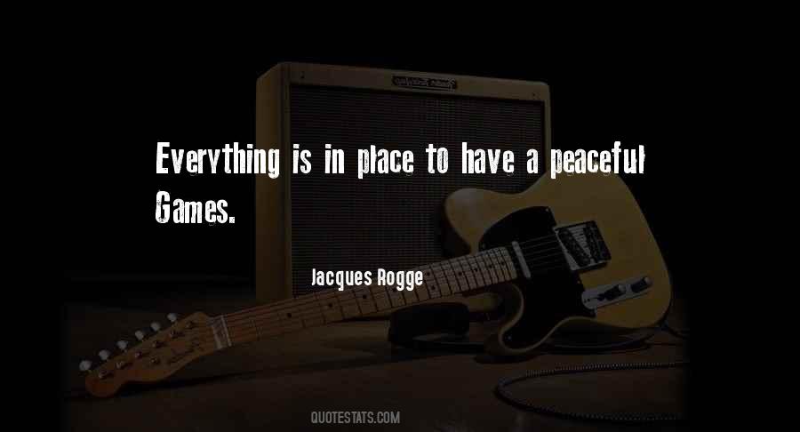 A Peaceful Place Quotes #1626424